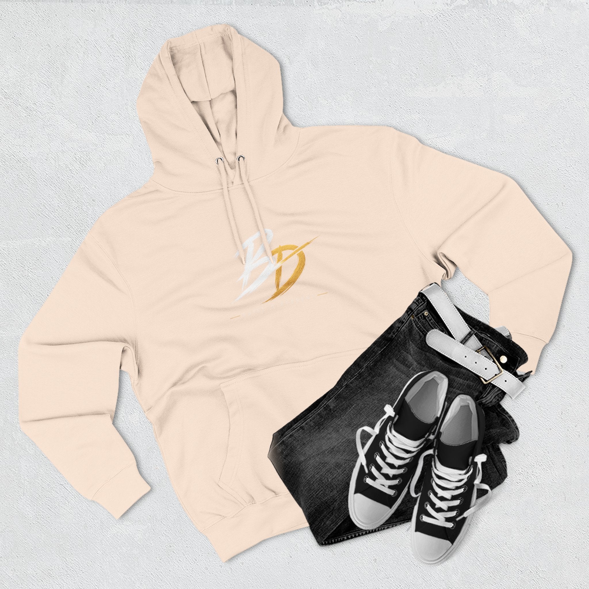 Big Moves Graphic Hoodie — 'Big Moves, Quiet Mind' Streetwear Pullover