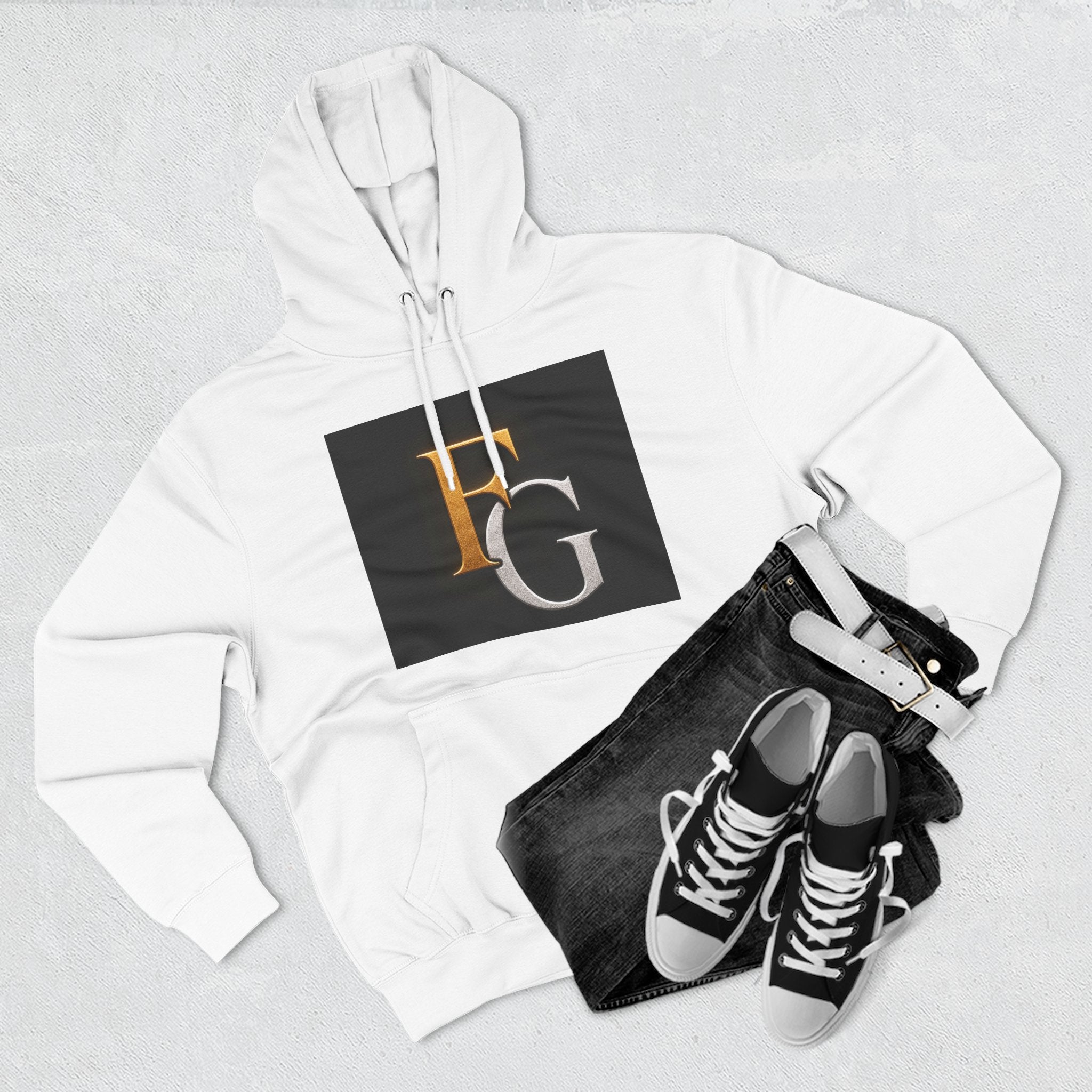 Still Standing Lion Hoodie — Inspirational Graphic Fleece Hoodie