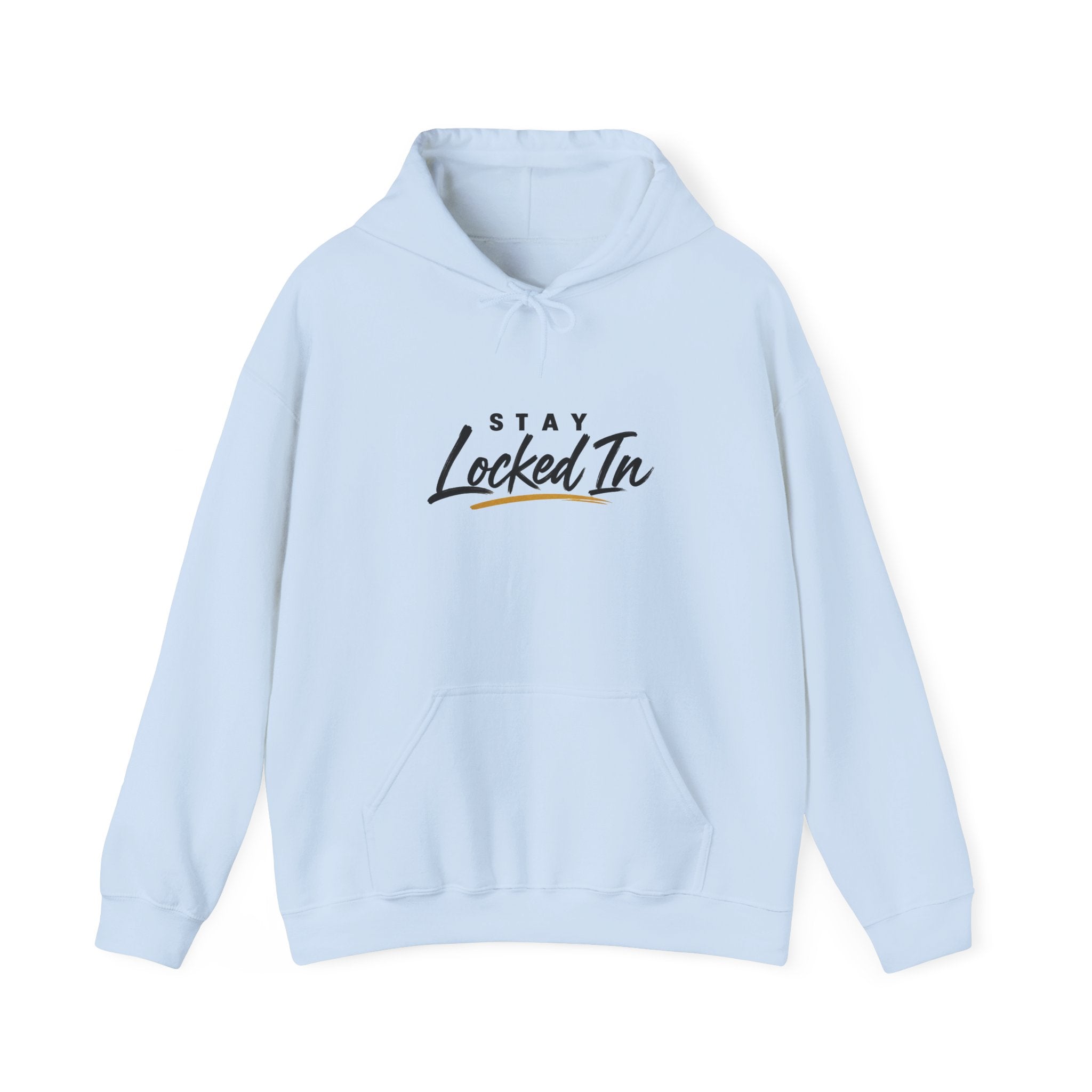 Stay Locked In Hoodie — "Big Dreams, Small Steps" Motivational Graphic Hoodie