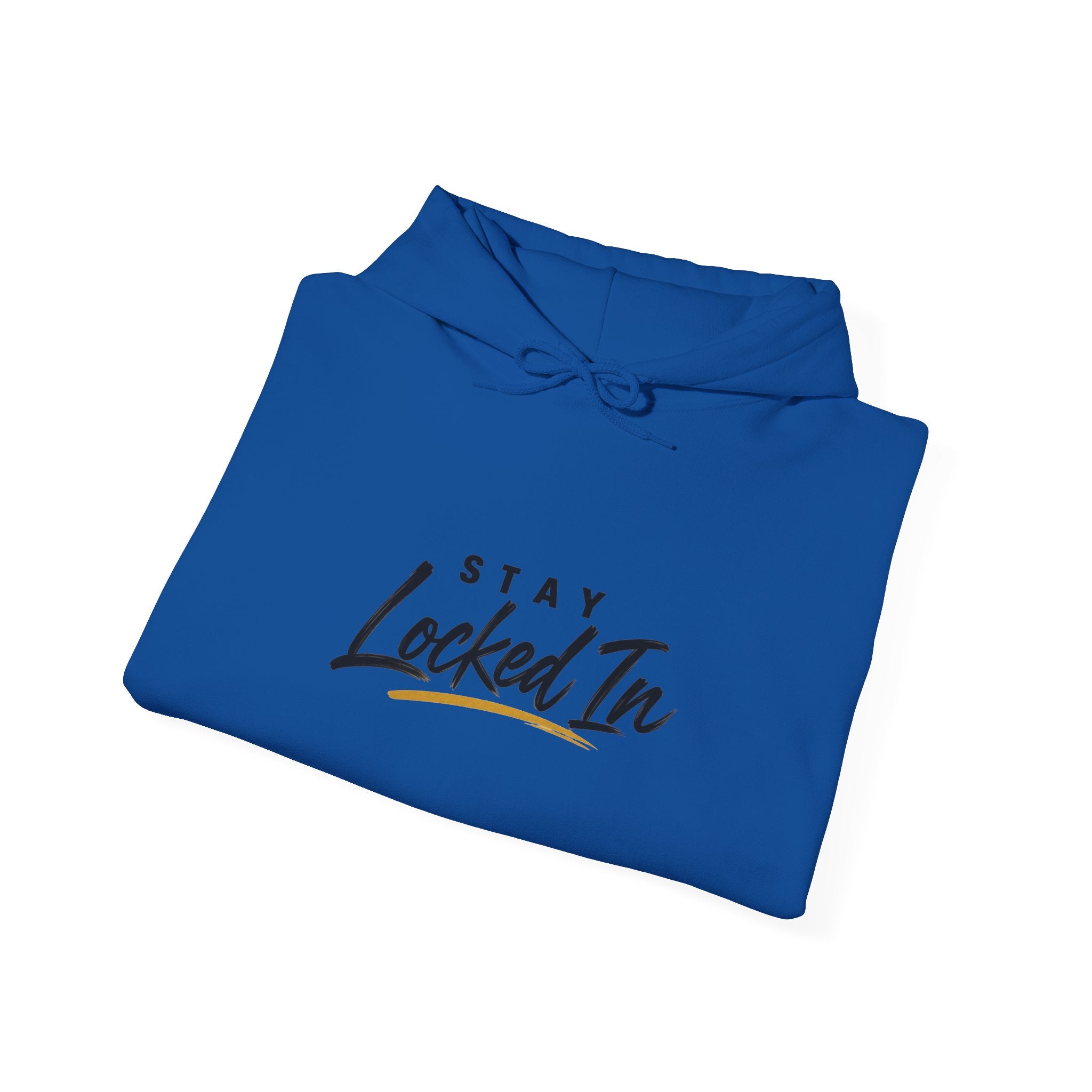 Stay Locked In Hoodie — "Big Dreams, Small Steps" Motivational Graphic Hoodie