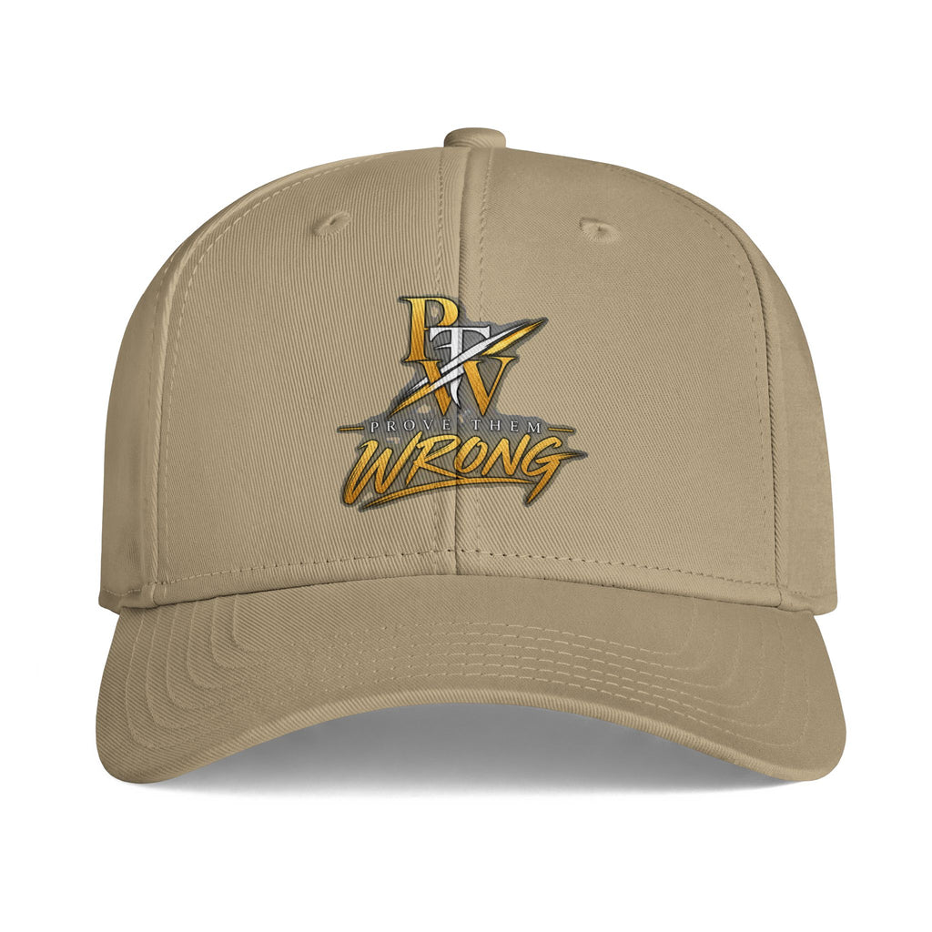 Wrong Icon Cap - Retro Lightning Logo Embroidered Baseball Hat