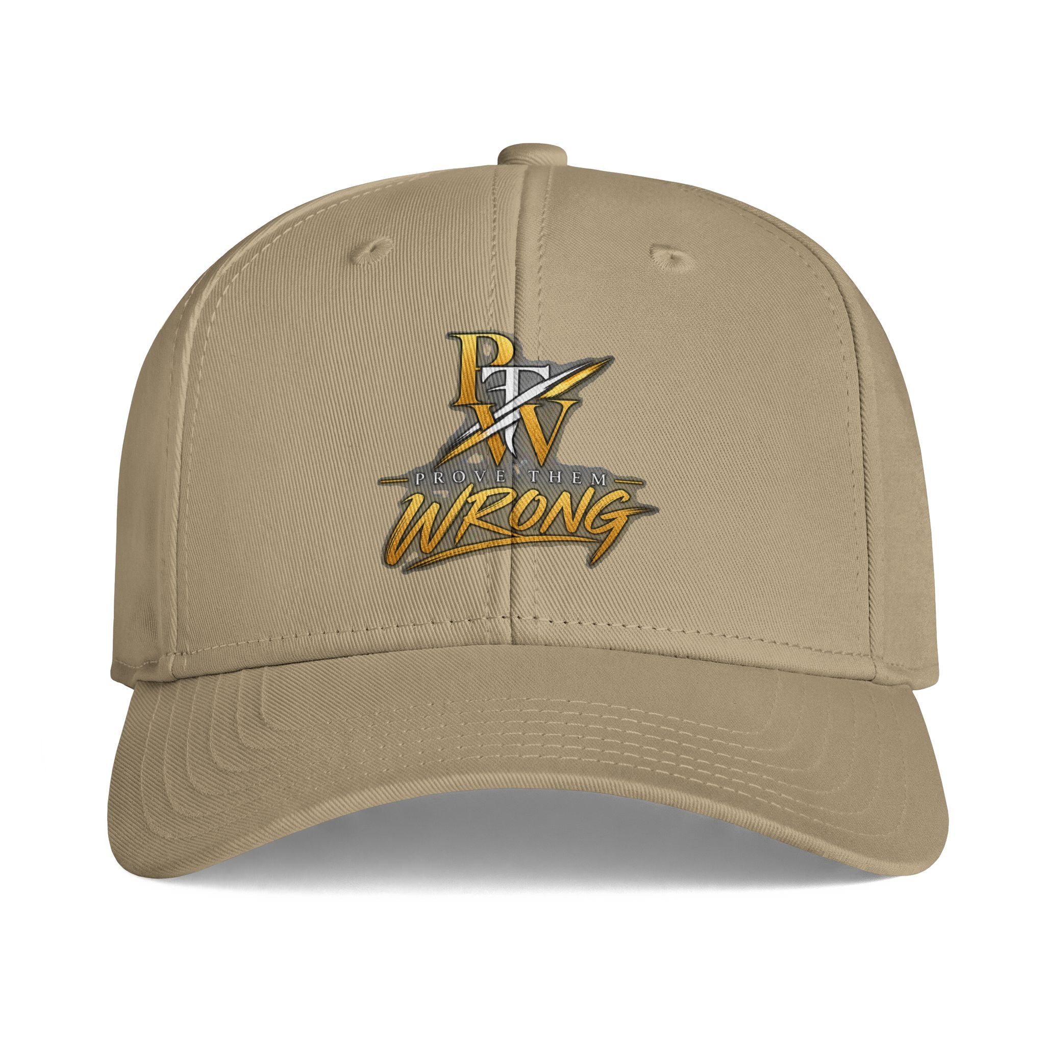Wrong Icon Cap - Retro Lightning Logo Embroidered Baseball Hat