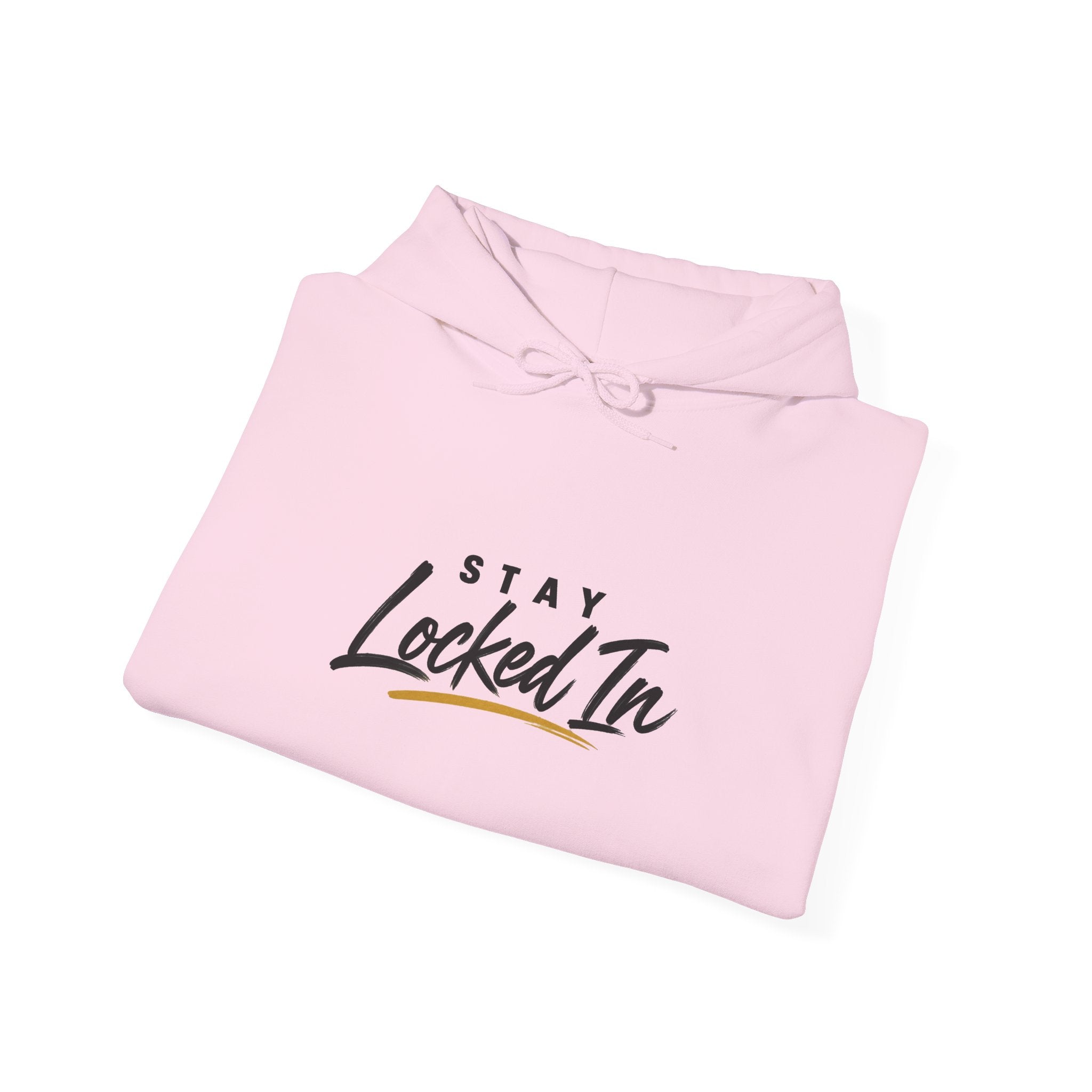 Stay Locked In Hoodie — "Big Dreams, Small Steps" Motivational Graphic Hoodie