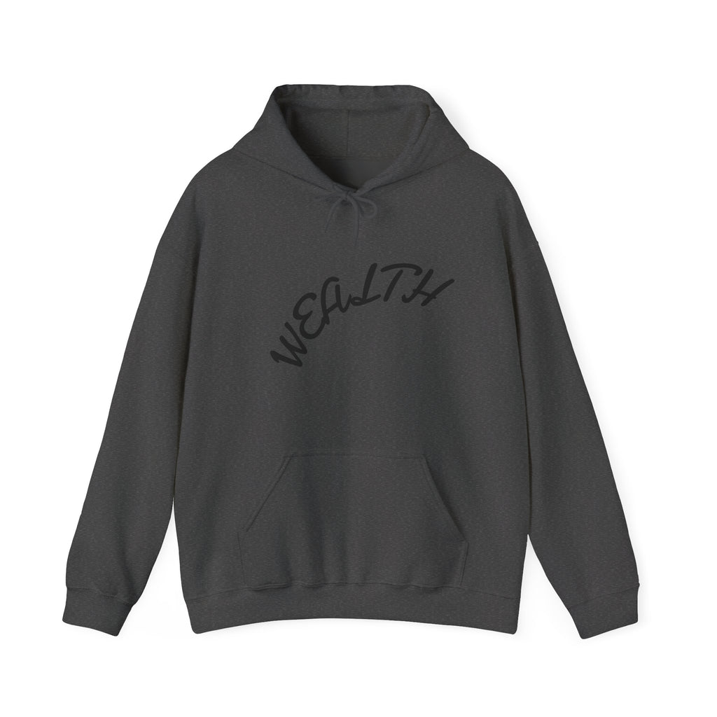 Wealth Hoodie — "Wealth Is The Persistence" Motivational Pullover