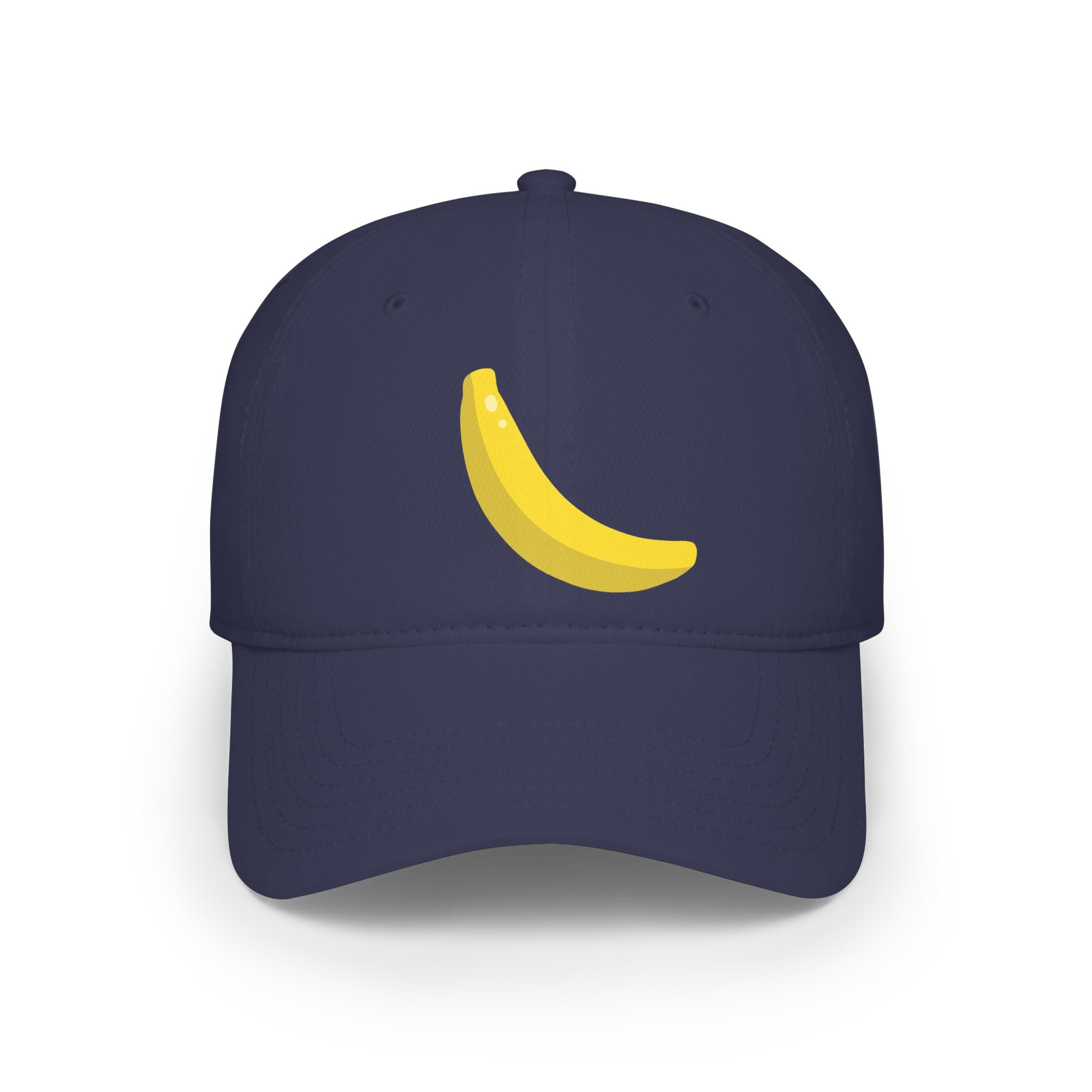Banana Embroidered Cap - Low Profile Baseball Hat