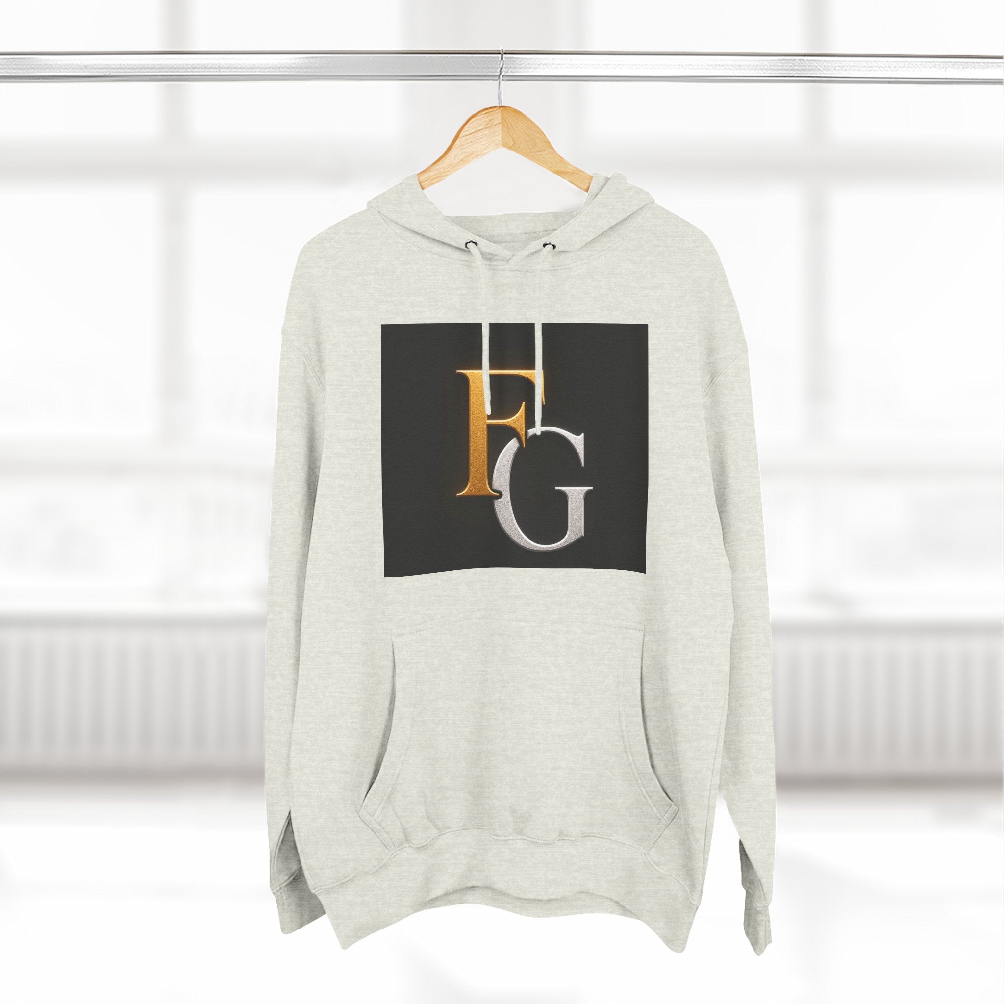Still Standing Lion Hoodie — Inspirational Graphic Fleece Hoodie