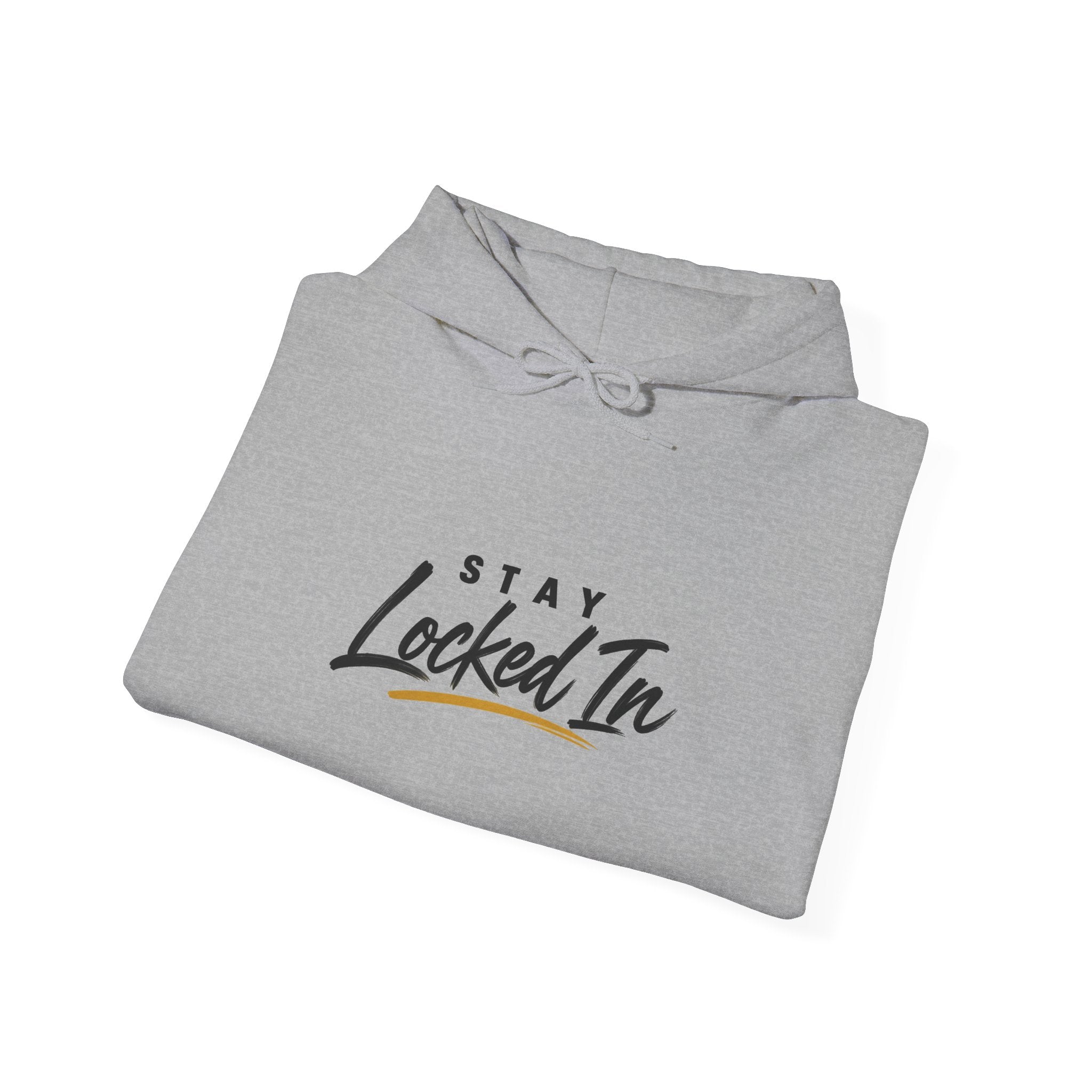 Stay Locked In Hoodie — "Big Dreams, Small Steps" Motivational Graphic Hoodie