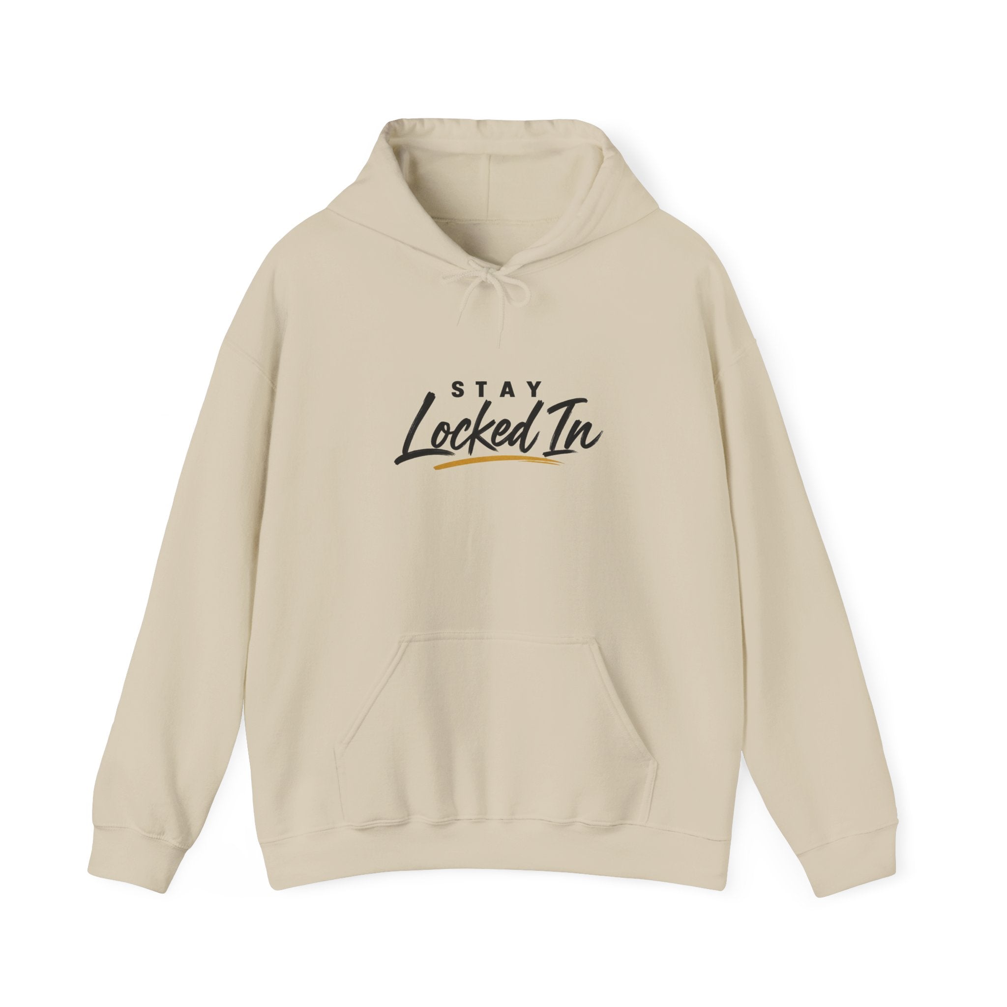 Stay Locked In Hoodie — "Big Dreams, Small Steps" Motivational Graphic Hoodie