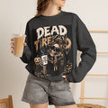 Dead Tired Skull Halloween Sweatshirt