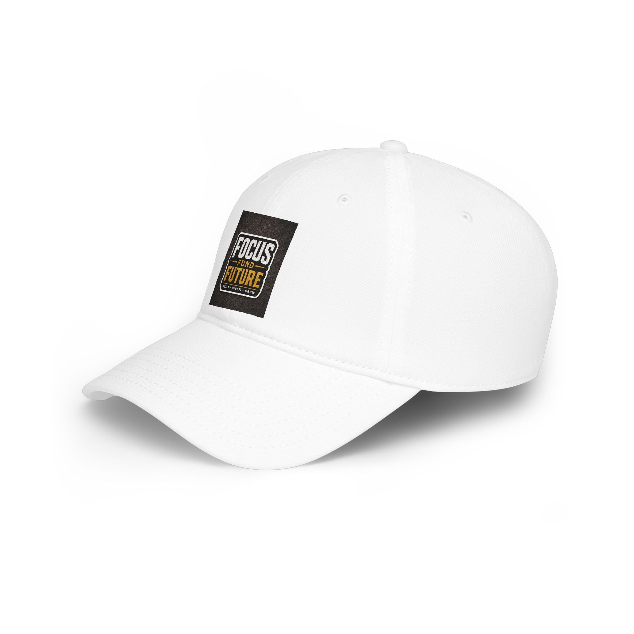 Low Profile Baseball Cap — "Focus and Future" Embroidered Patch Hat