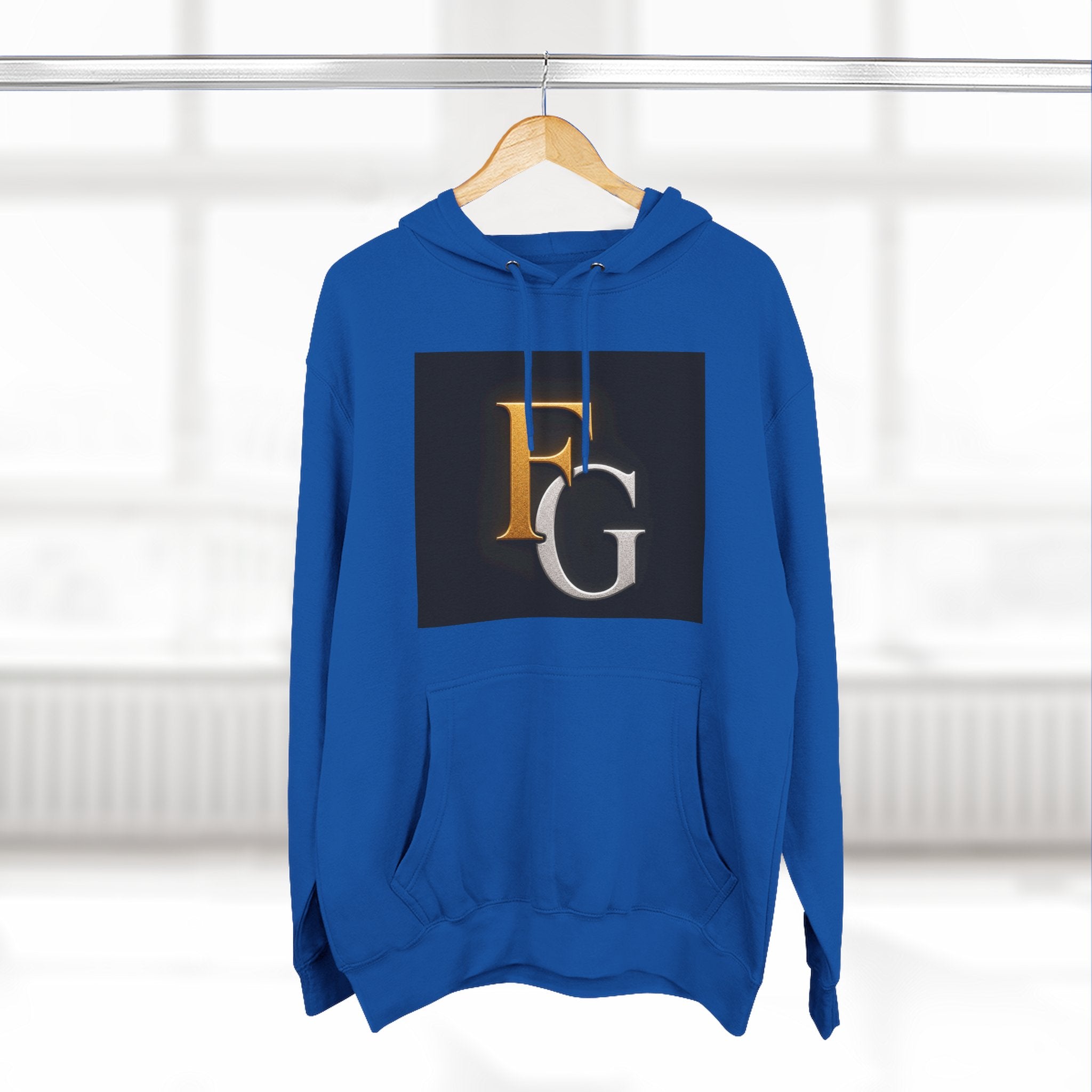 Still Standing Lion Hoodie — Inspirational Graphic Fleece Hoodie