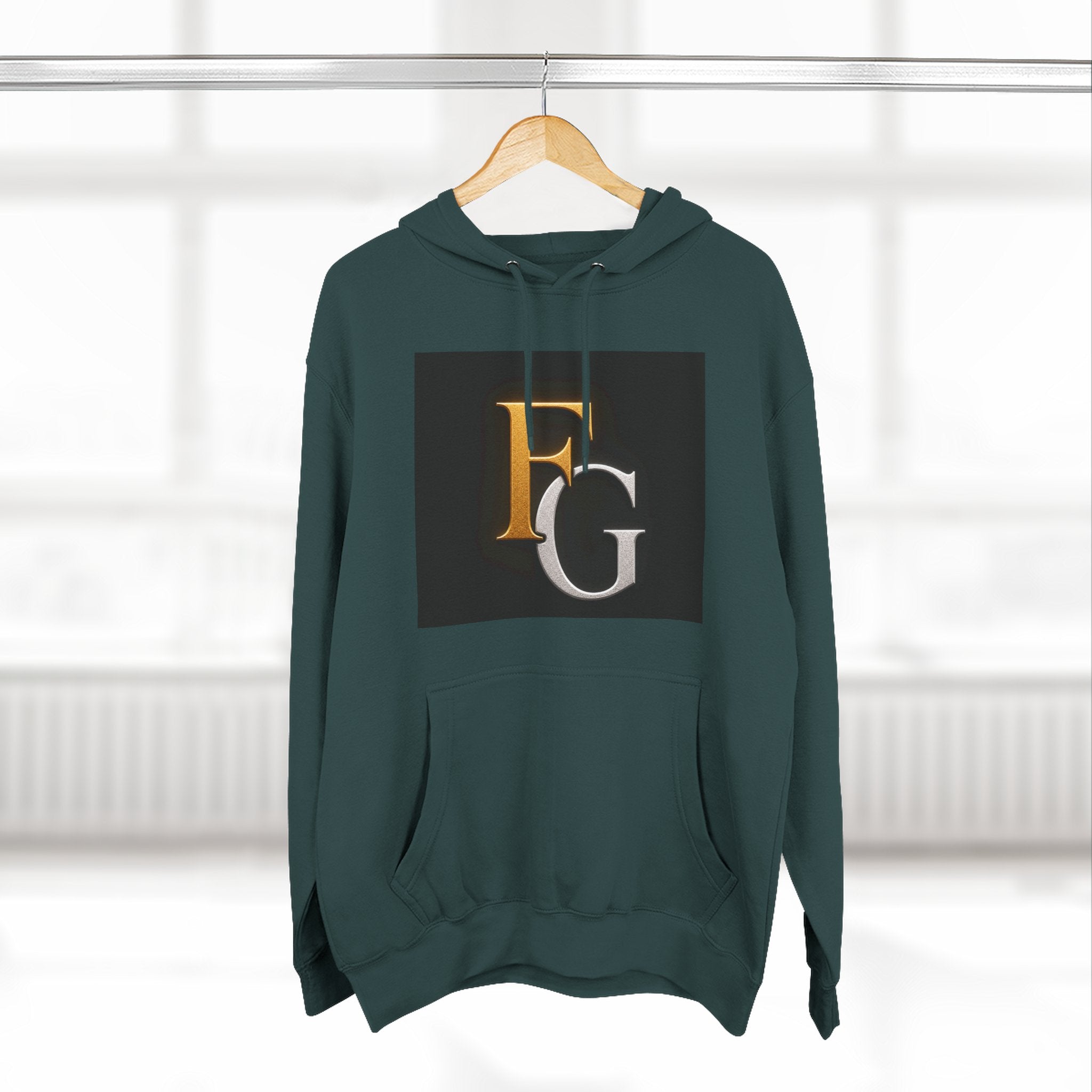 Still Standing Lion Hoodie — Inspirational Graphic Fleece Hoodie
