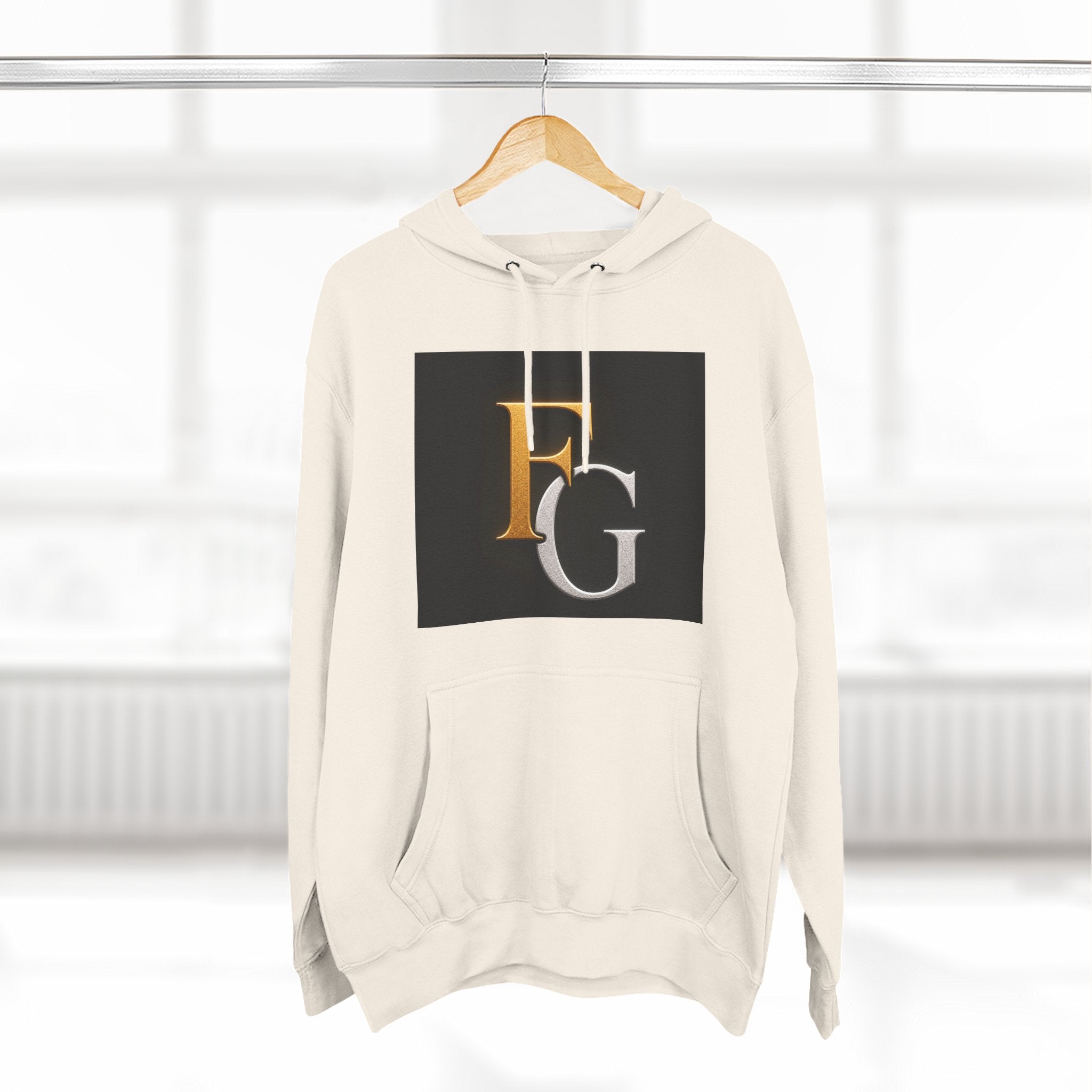 Still Standing Lion Hoodie — Inspirational Graphic Fleece Hoodie