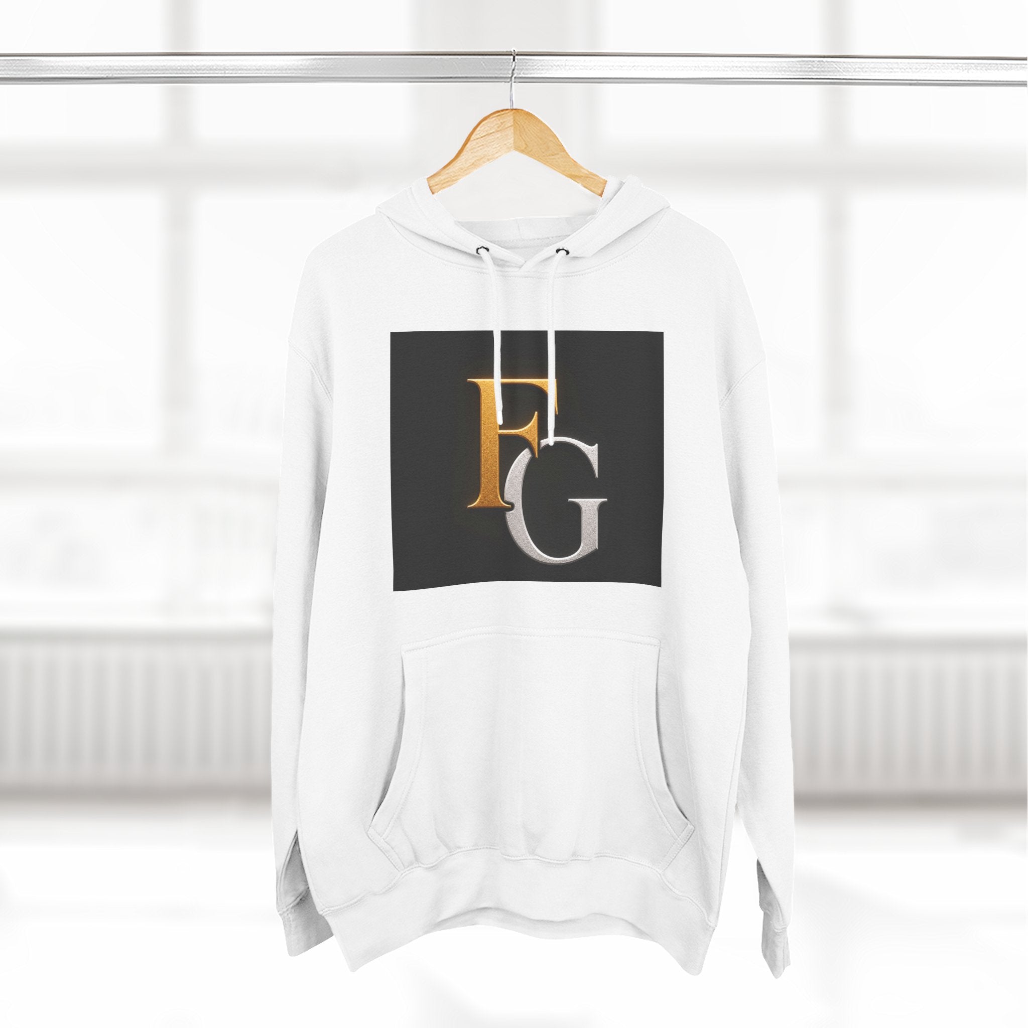 Still Standing Lion Hoodie — Inspirational Graphic Fleece Hoodie