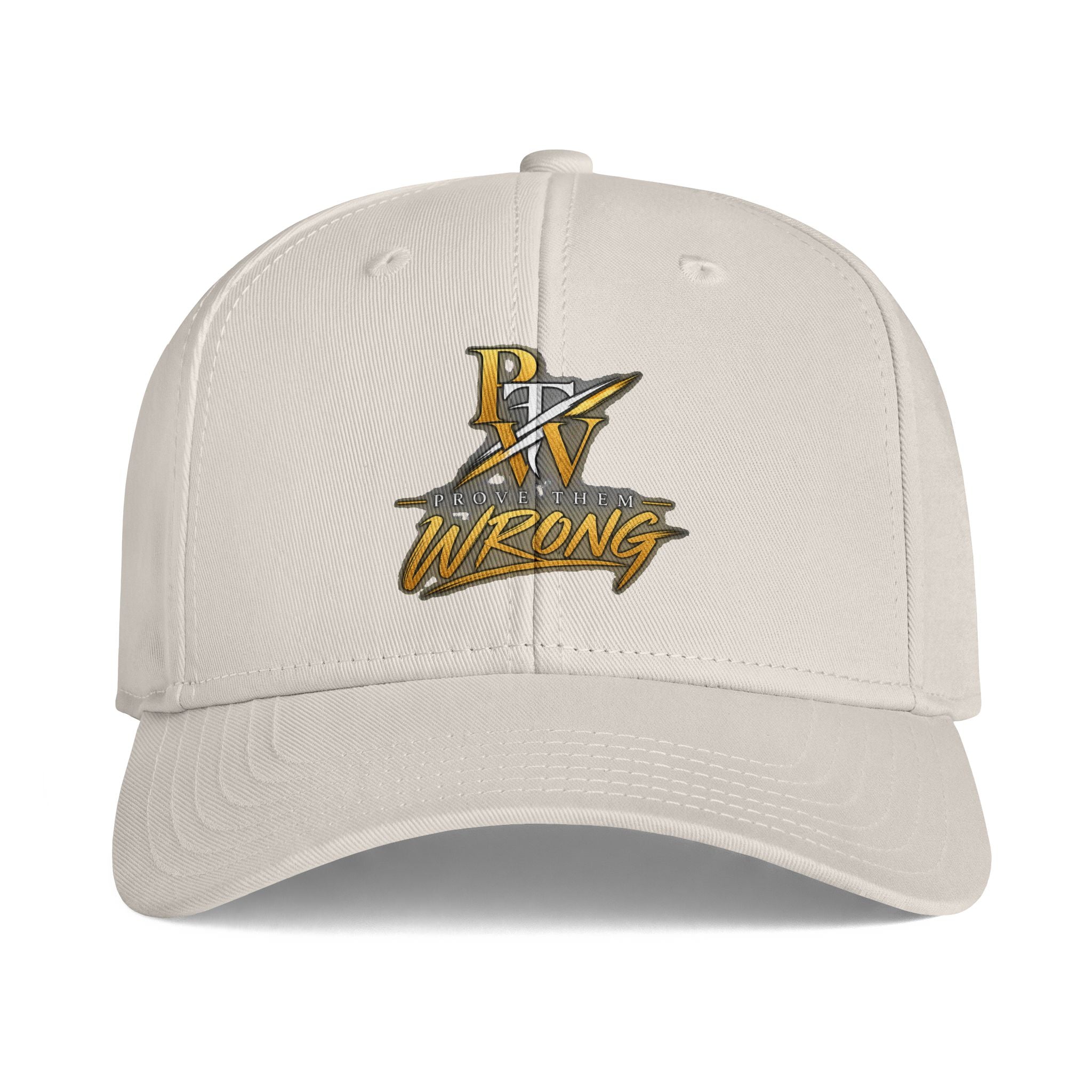 Wrong Icon Cap - Retro Lightning Logo Embroidered Baseball Hat