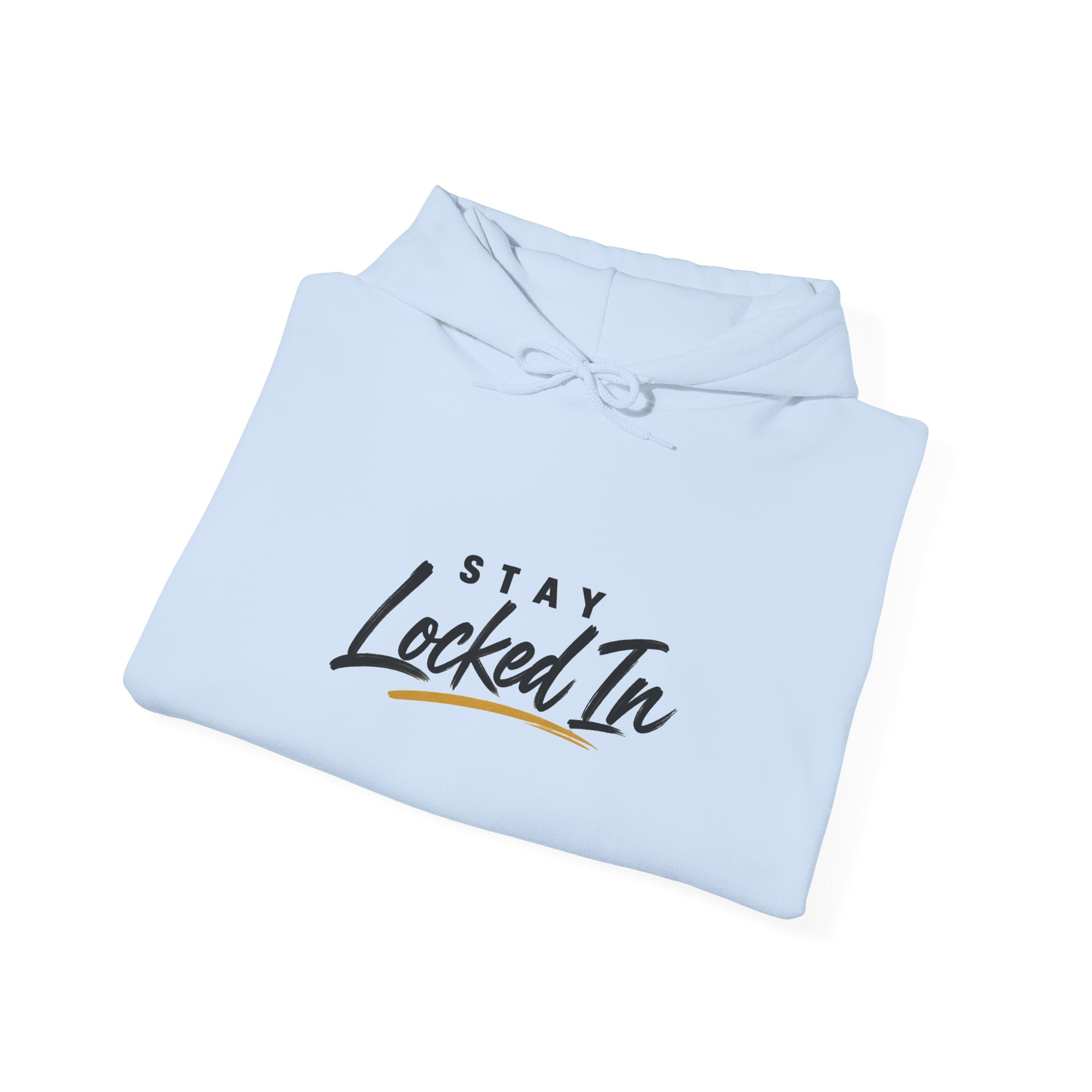 Stay Locked In Hoodie — "Big Dreams, Small Steps" Motivational Graphic Hoodie