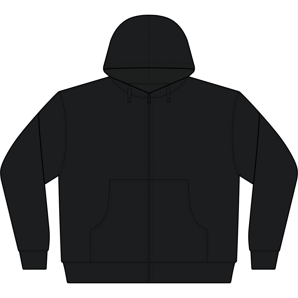 Sherpa-Lined Full-Zip Hoodie