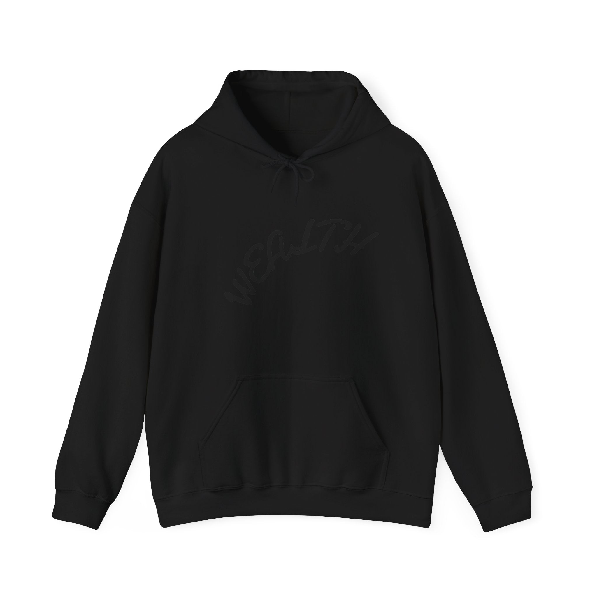 Wealth Hoodie — "Wealth Is The Persistence" Motivational Pullover