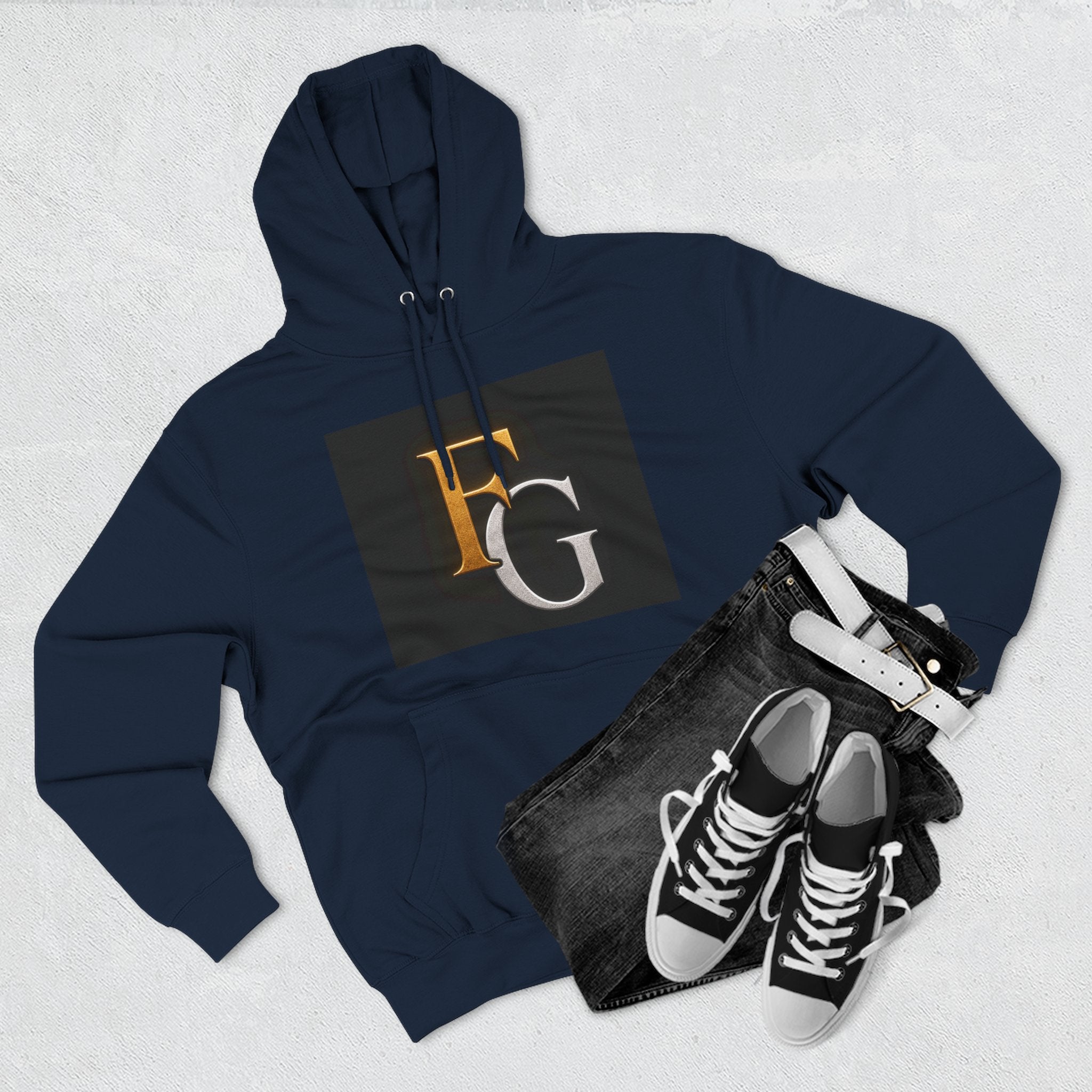 Still Standing Lion Hoodie — Inspirational Graphic Fleece Hoodie