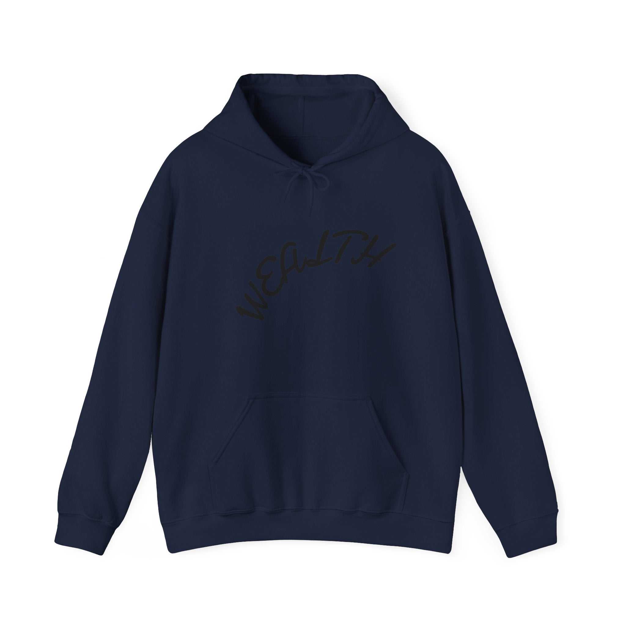 Wealth Hoodie — "Wealth Is The Persistence" Motivational Pullover