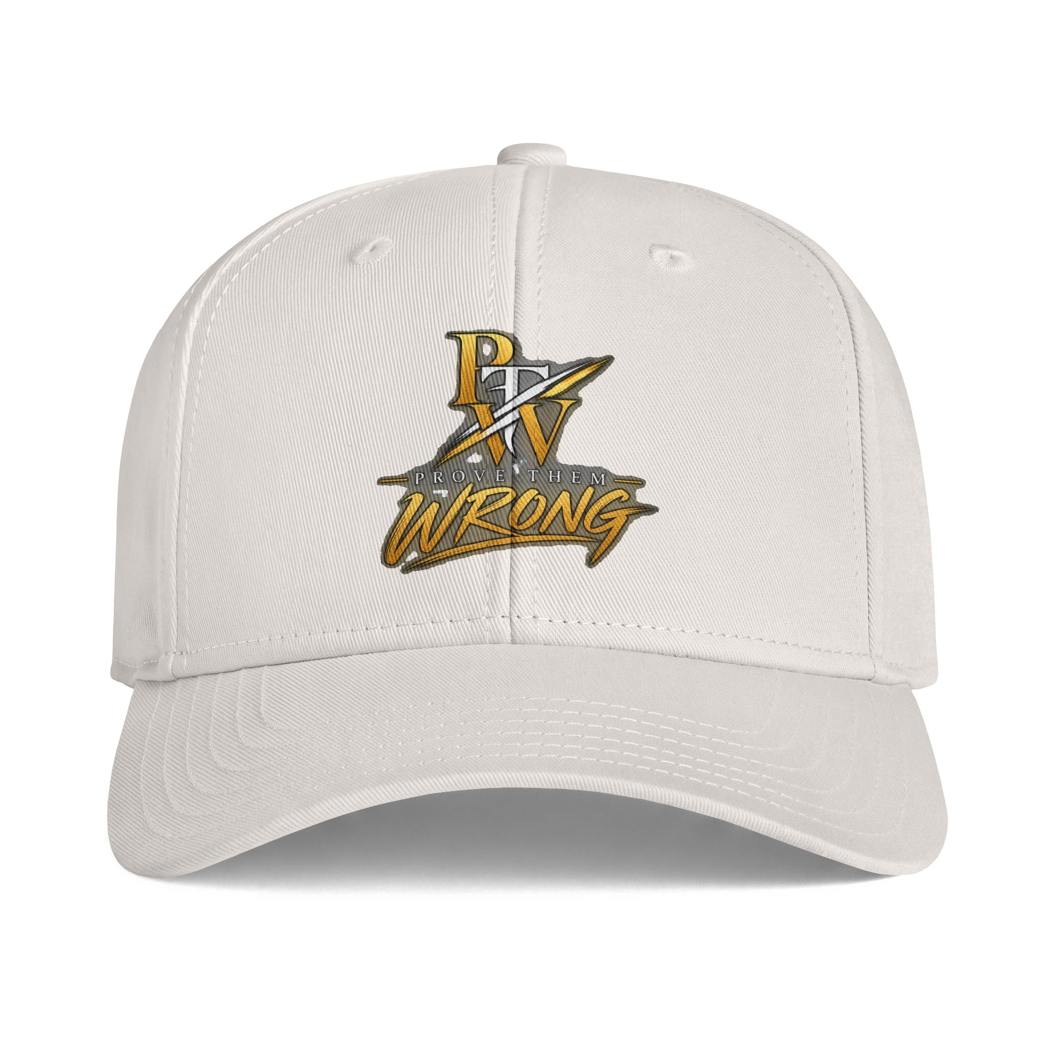 Wrong Icon Cap - Retro Lightning Logo Embroidered Baseball Hat