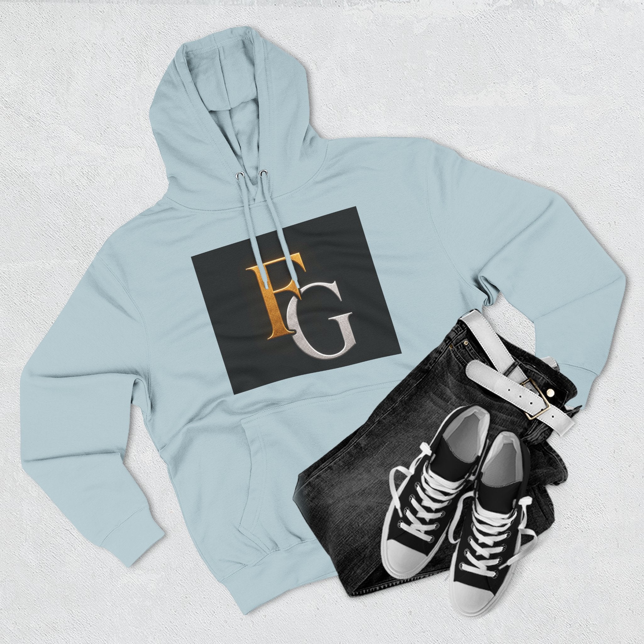 Still Standing Lion Hoodie — Inspirational Graphic Fleece Hoodie