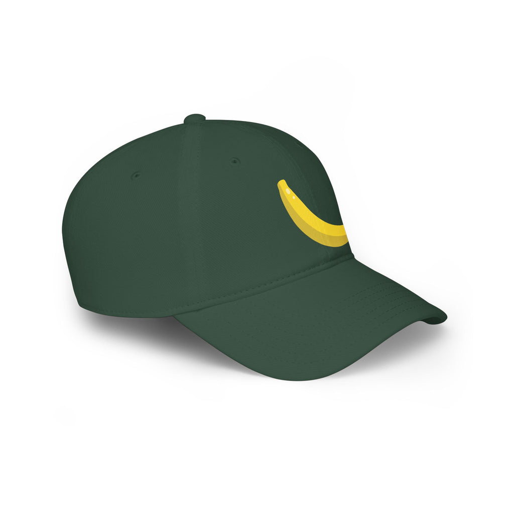 Banana Embroidered Cap - Low Profile Baseball Hat