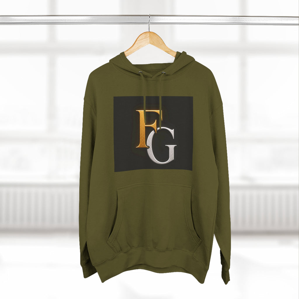 Still Standing Lion Hoodie — Inspirational Graphic Fleece Hoodie