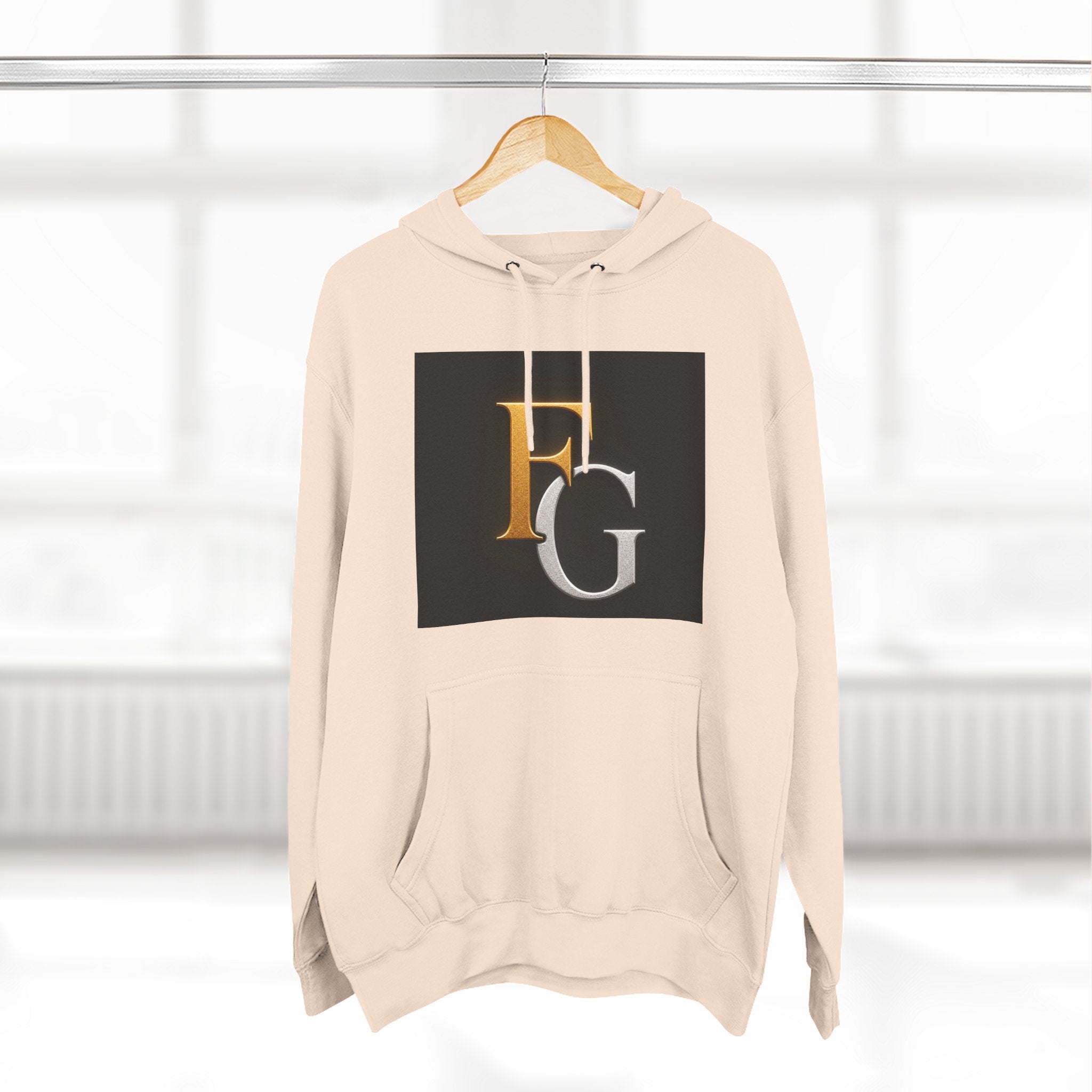 Still Standing Lion Hoodie — Inspirational Graphic Fleece Hoodie