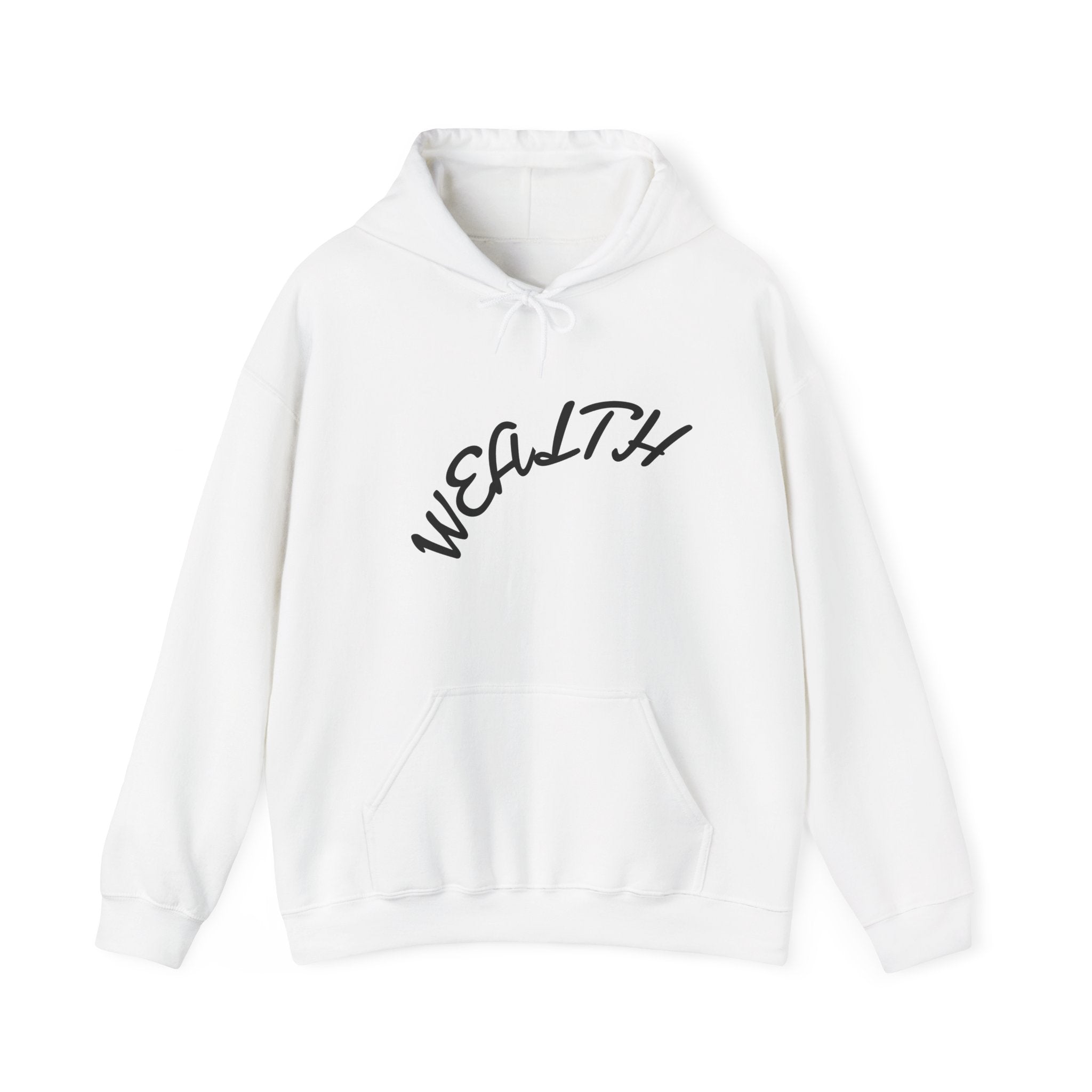 Wealth Hoodie — "Wealth Is The Persistence" Motivational Pullover