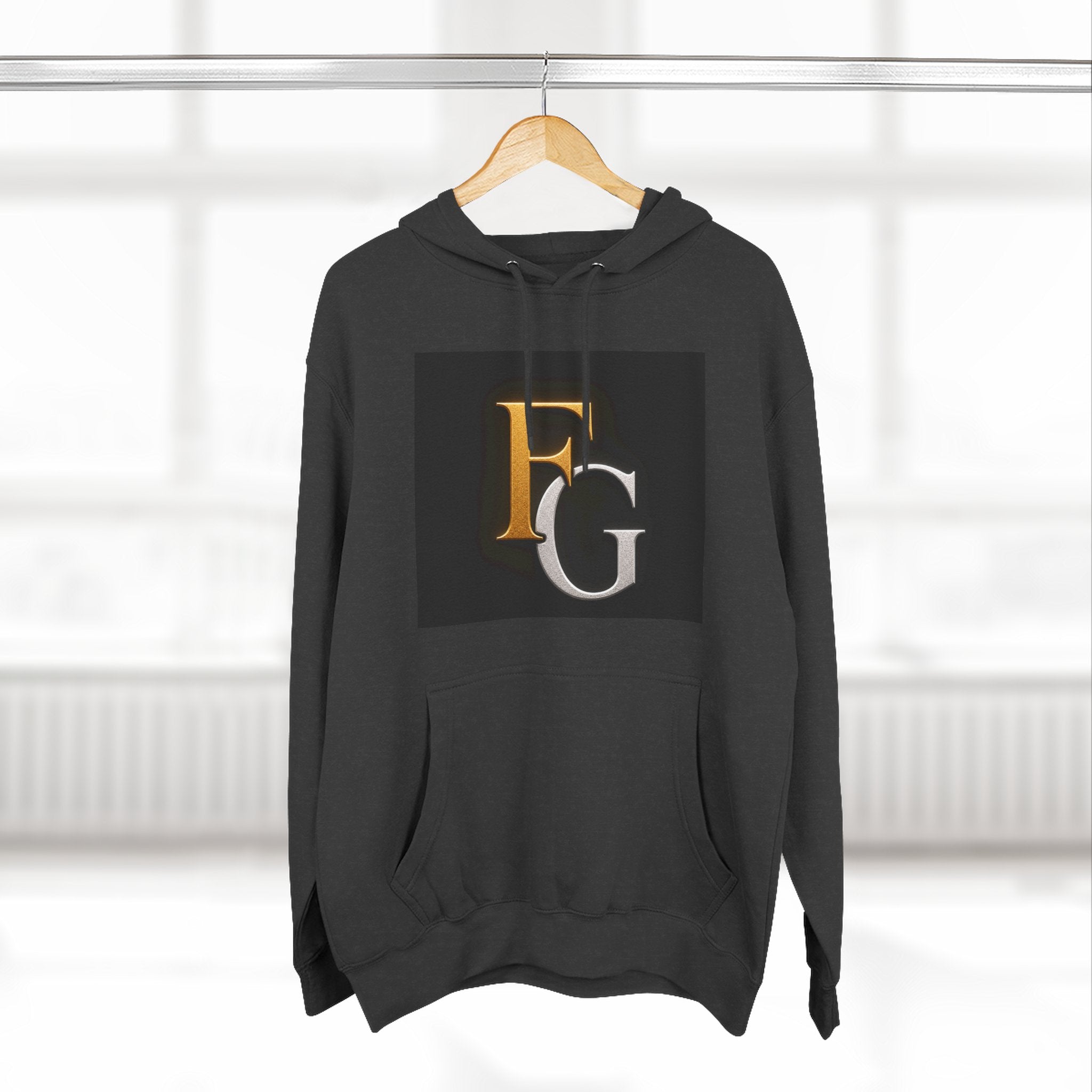 Still Standing Lion Hoodie — Inspirational Graphic Fleece Hoodie
