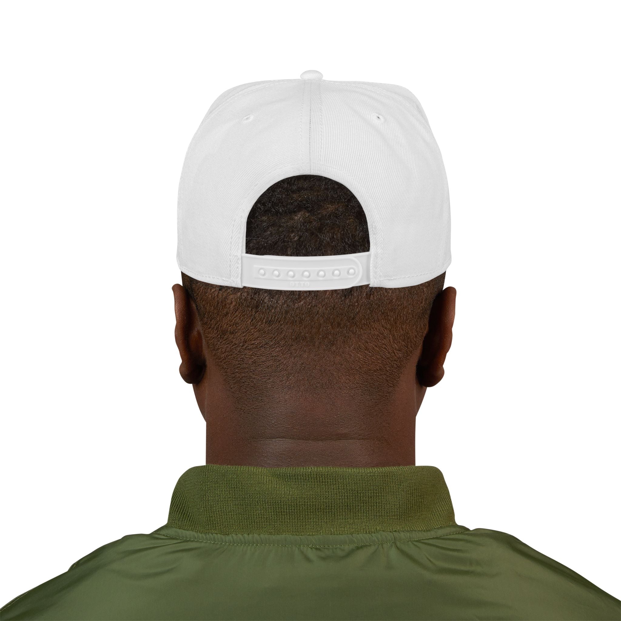 Snapback Hat - Camo Bear Embroidered Patch Cap