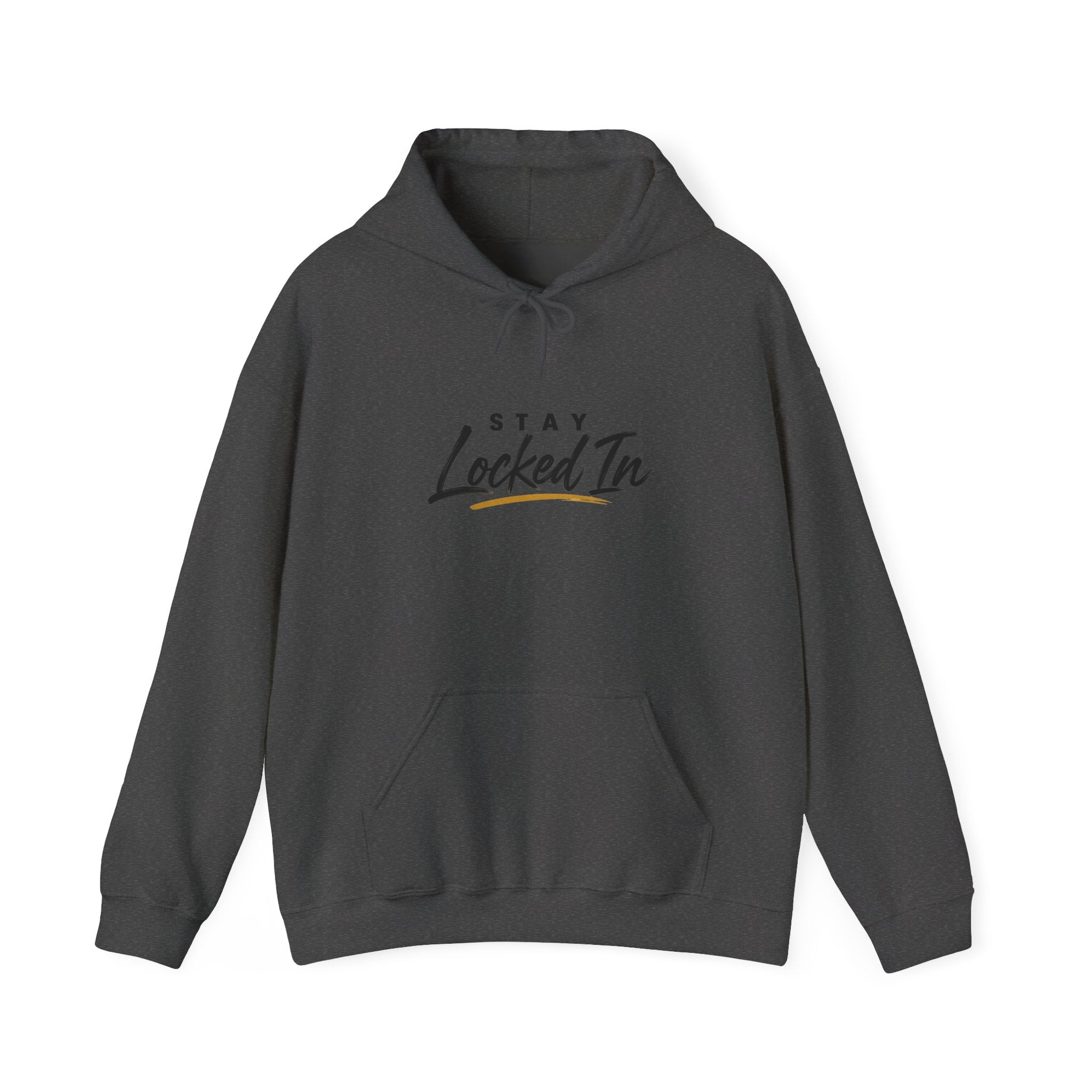 Stay Locked In Hoodie — "Big Dreams, Small Steps" Motivational Graphic Hoodie