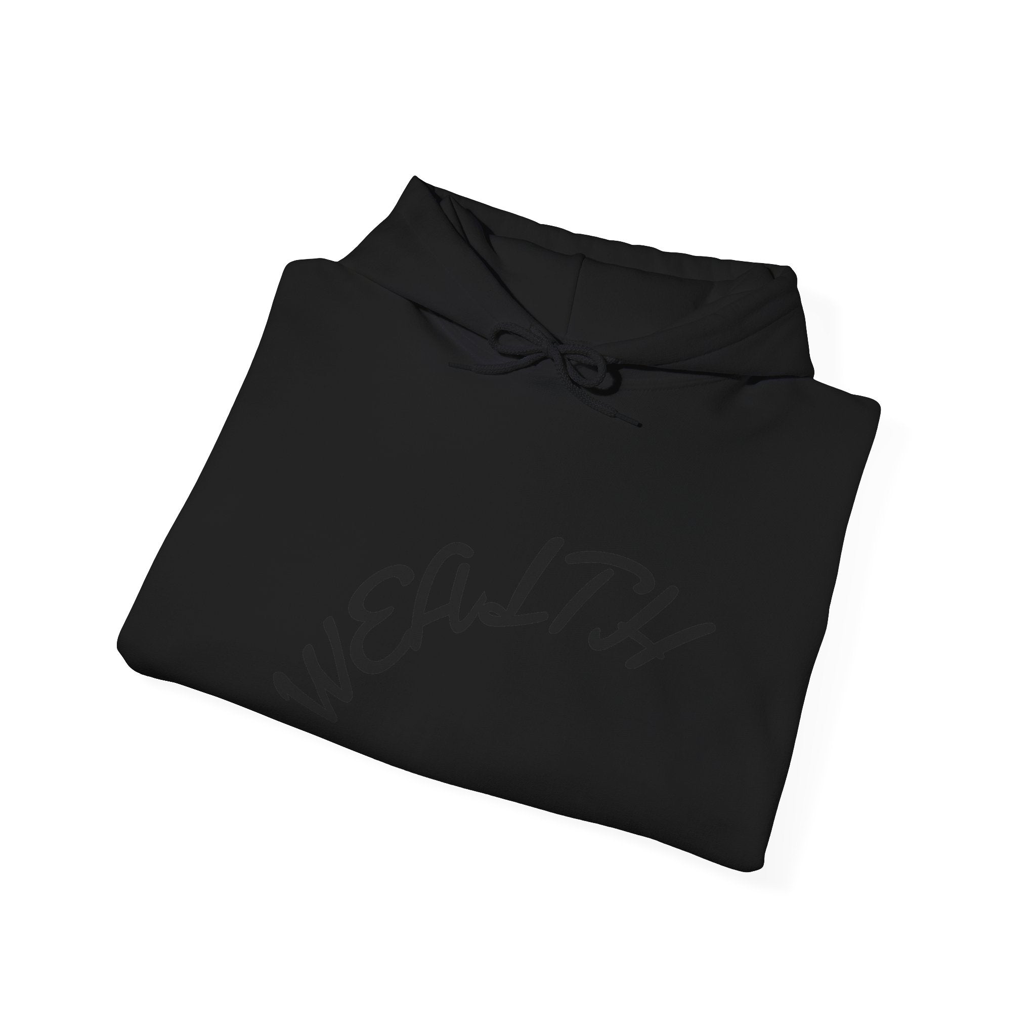 Wealth Hoodie — "Wealth Is The Persistence" Motivational Pullover
