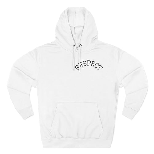 Three-Panel Fleece Hoodie