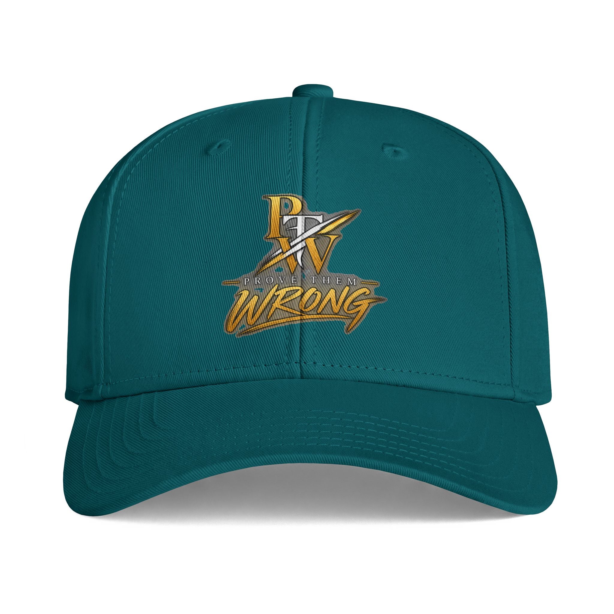 Wrong Icon Cap - Retro Lightning Logo Embroidered Baseball Hat