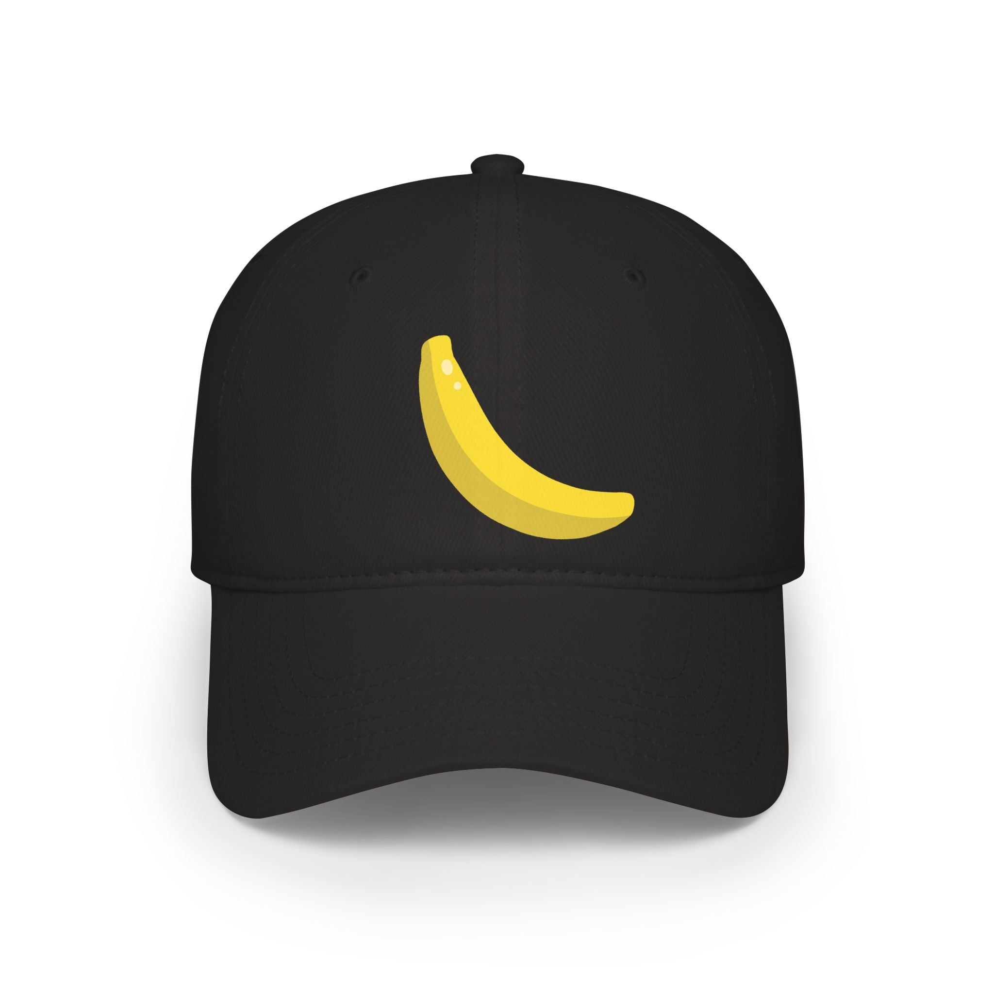 Banana Embroidered Cap - Low Profile Baseball Hat