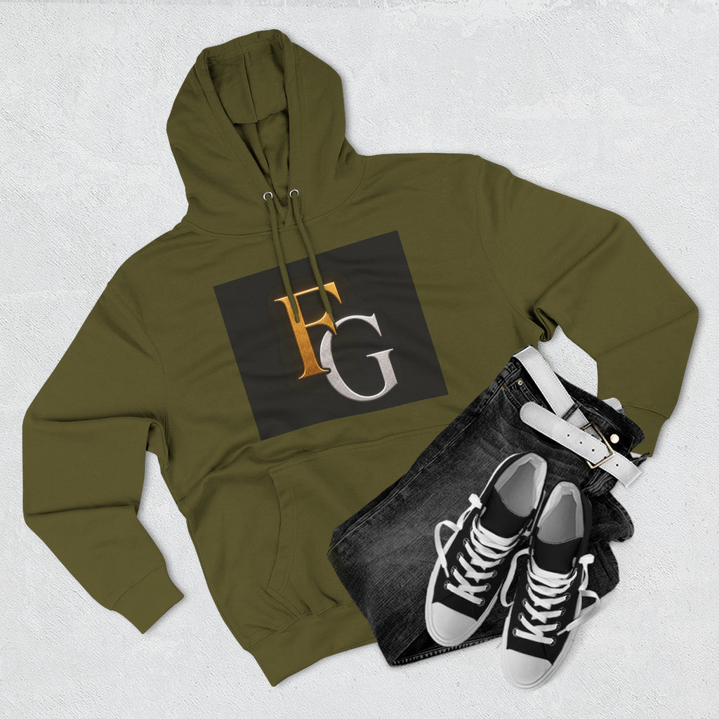Still Standing Lion Hoodie — Inspirational Graphic Fleece Hoodie