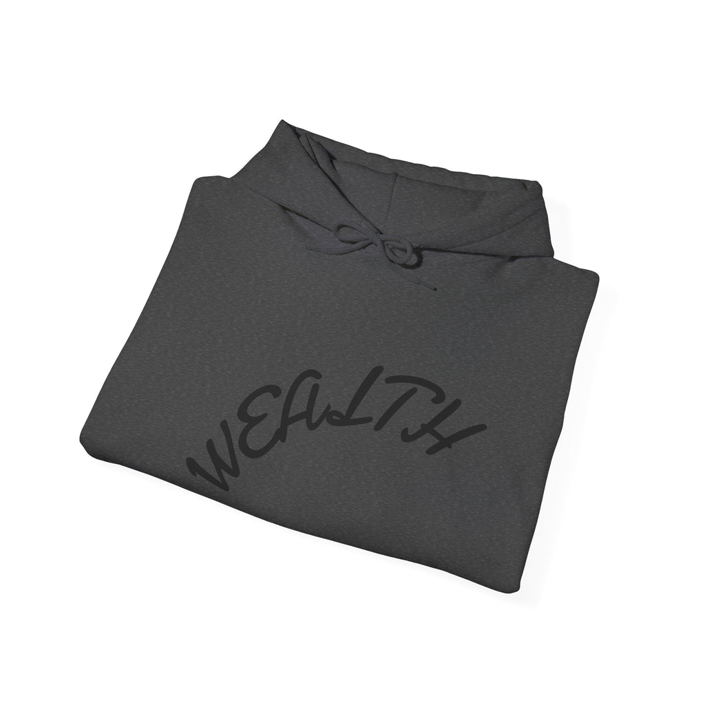 Wealth Hoodie — "Wealth Is The Persistence" Motivational Pullover