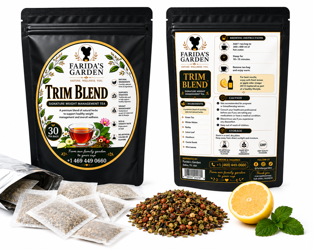 Trim Blend – Herbal Weight Management Tea (30 Sachets)