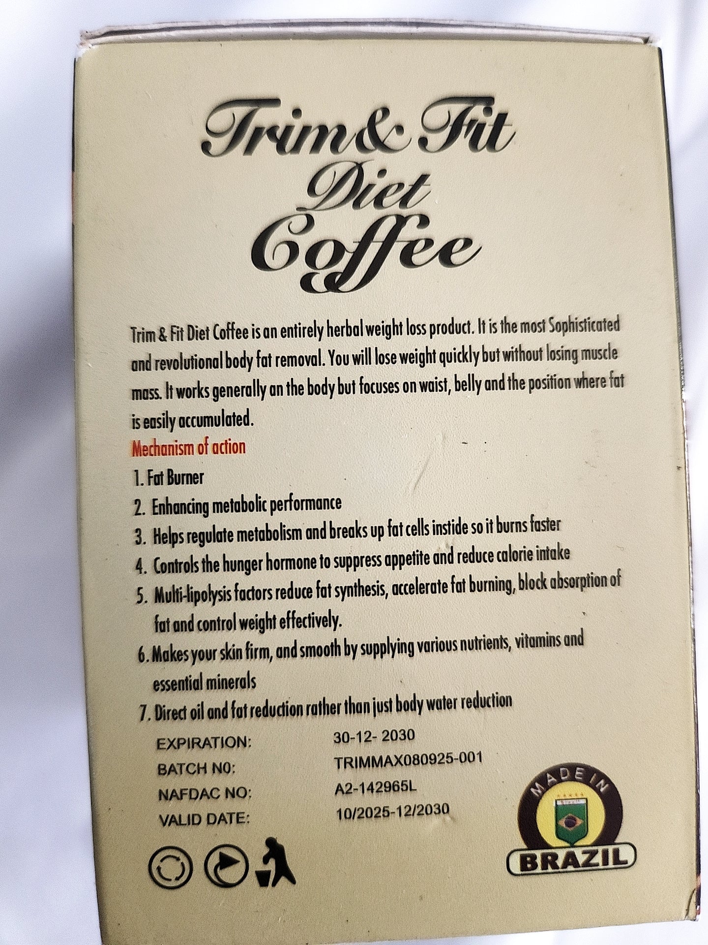 Trim & Fit Coffee |Instant Coffee Blend.